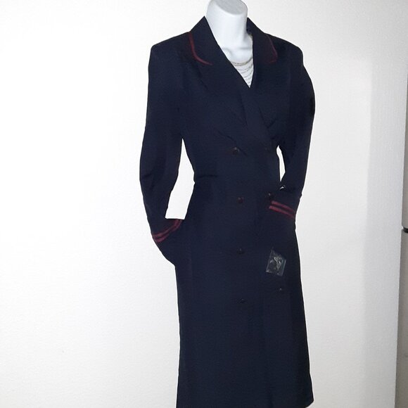 New Vintage 1999 Y2K United Airlines Uniform Dress * LS 4R * See Measurements - Picture 10 of 10